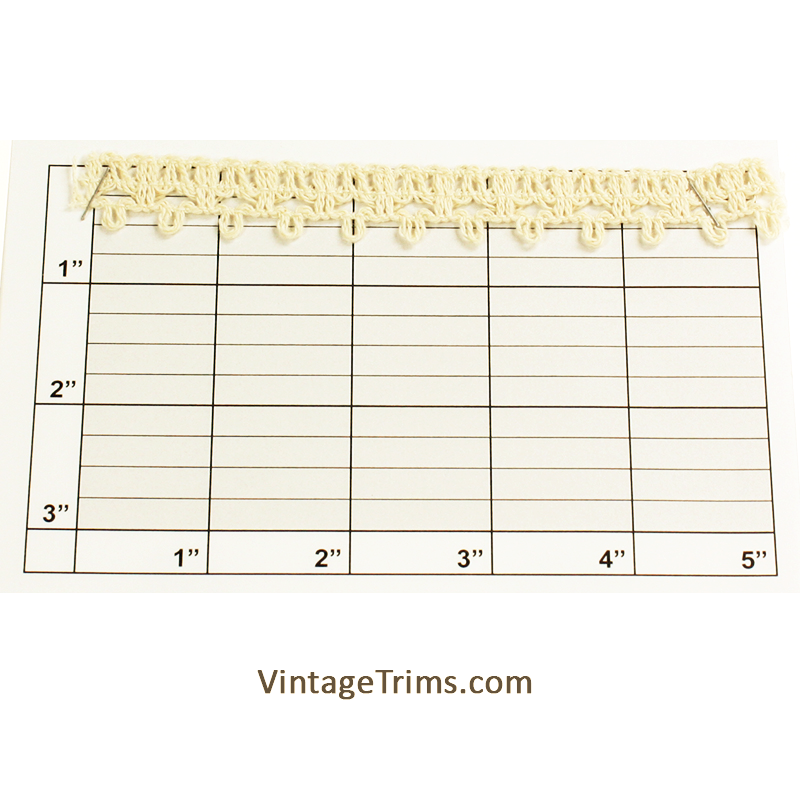 Loop Fringe 3/4" (Per Yard) 2 Colors