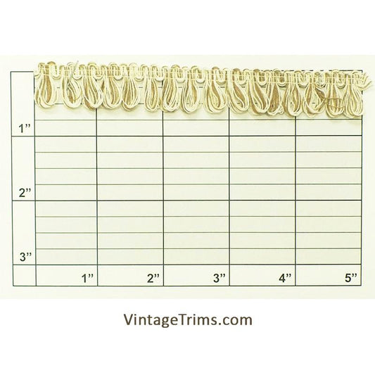 Multicolor Loop Fringe 3/4" - 3 Colorways