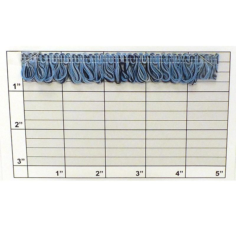 Multicolor Loop Fringe 3/4" - 3 Colorways