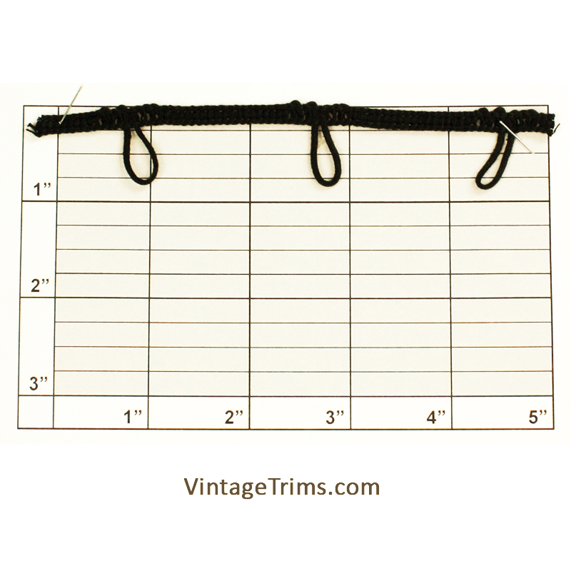 Loop  Gimp 7/8" Black