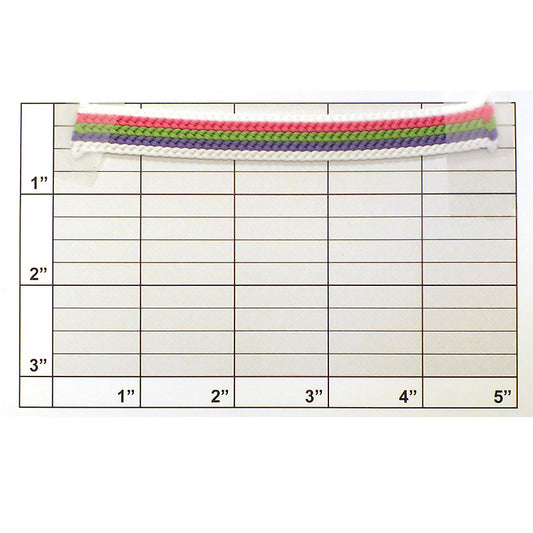 Striped Braid 1/2" - 3 Colorways