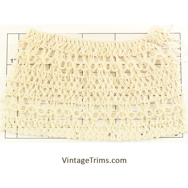 Elasticized Cluny Lace Braid 3"