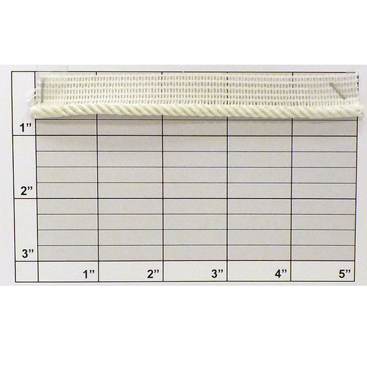 Cordedge 3/16" (Per Yard) 2 Colors