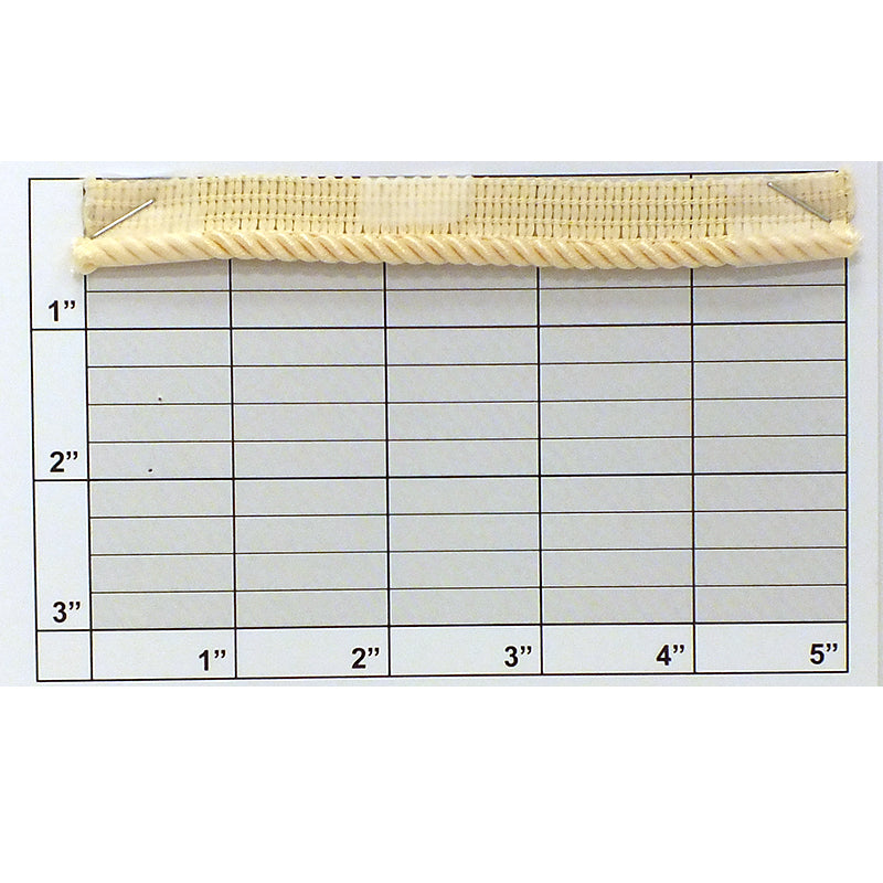 Cordedge 3/16" (Per Yard) 2 Colors