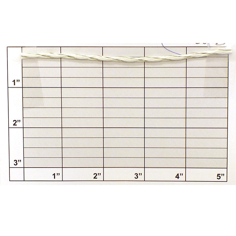 Wired Cord 1/8" (500 Foot Roll) White