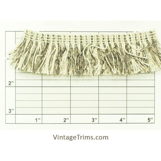Brush Fringe 1-1/2" (Per Yard) 2 Colors