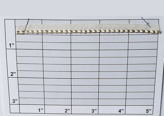 Metallic Cord Piping 1/8" 2 Colors