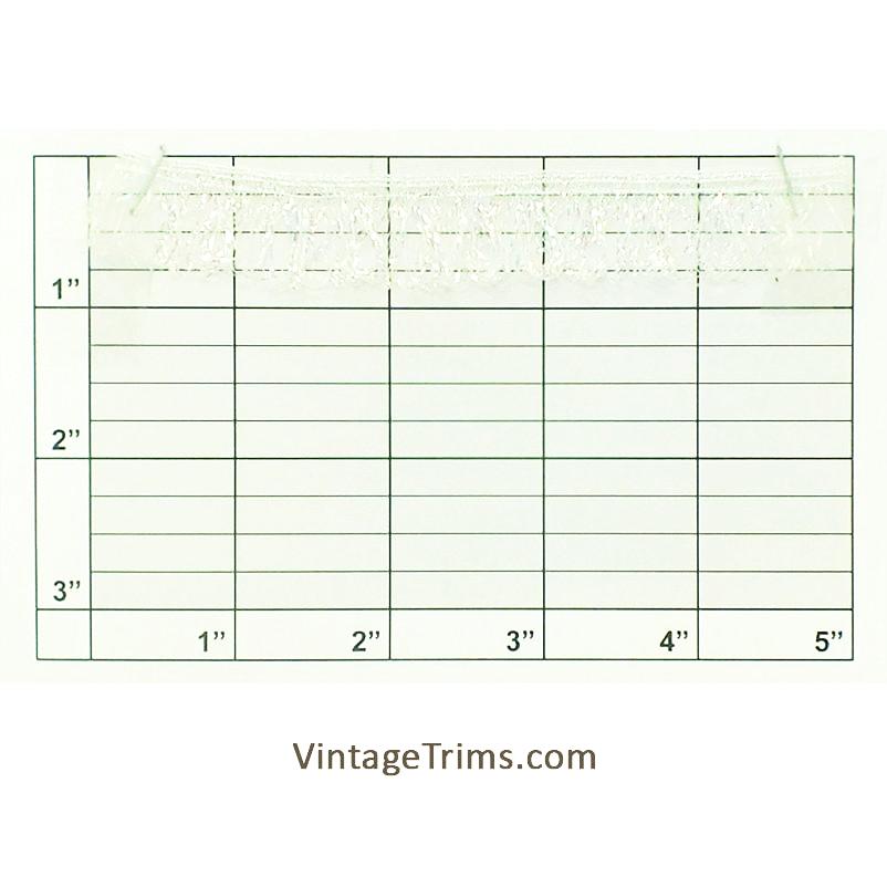 Unique Loop Fringe 3/4" (Per Yard) Iridescent