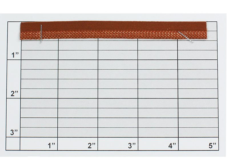 Flat Piping 3/16"  Metallic Copper