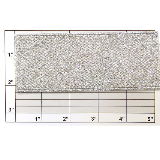 Metallic Elastic 2-1/8" (Per Yard) 2 Colors