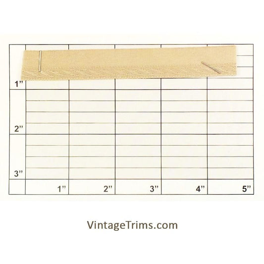 Flat Piping w/ Tape 5/8" (Per Yard) Adobe Tan