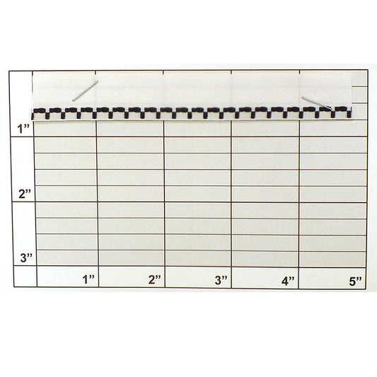 Flat Piping w/ Tape 3/16" (Per Yard) 2 Colors
