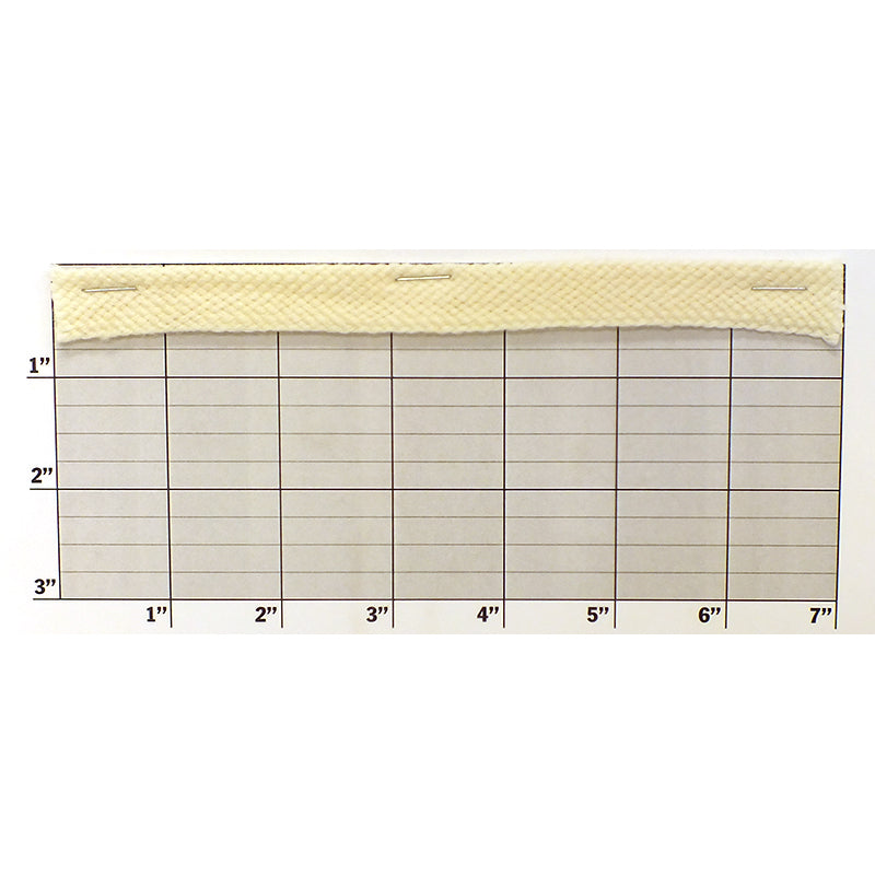 Foldover Braid 1" folded to 1/2"