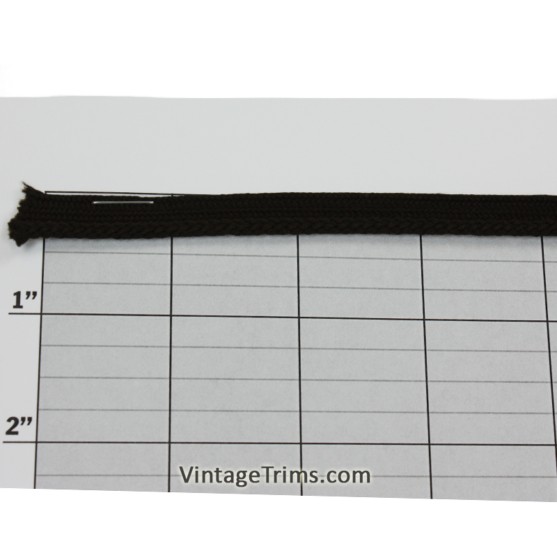 Dark Brown Rayon Piping 1/8"