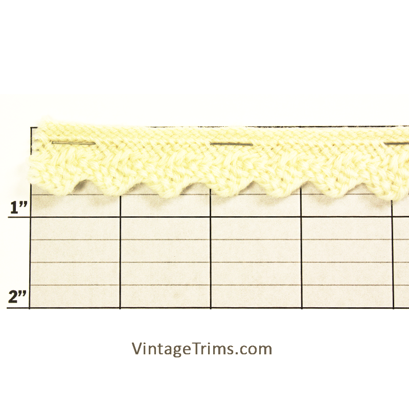 Scallop Edge Decorative Braid 3/4"