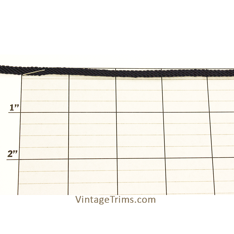 Diagonal Lines Flat Braid 1/8"