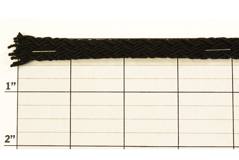 Black Braid 3/8"