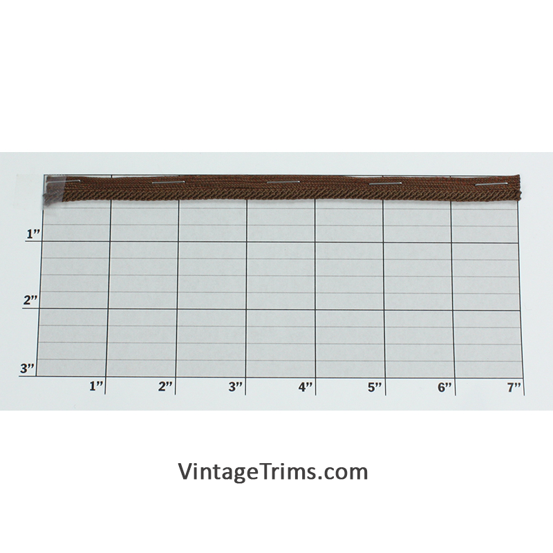 Brown Rayon Piping 3/8"