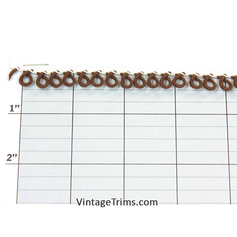 Checker Edge Loop Fringe 7/16"