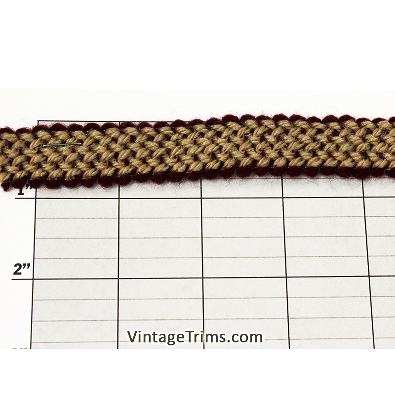 Woven Jute Western Braid 3/4" - 2 Colorways