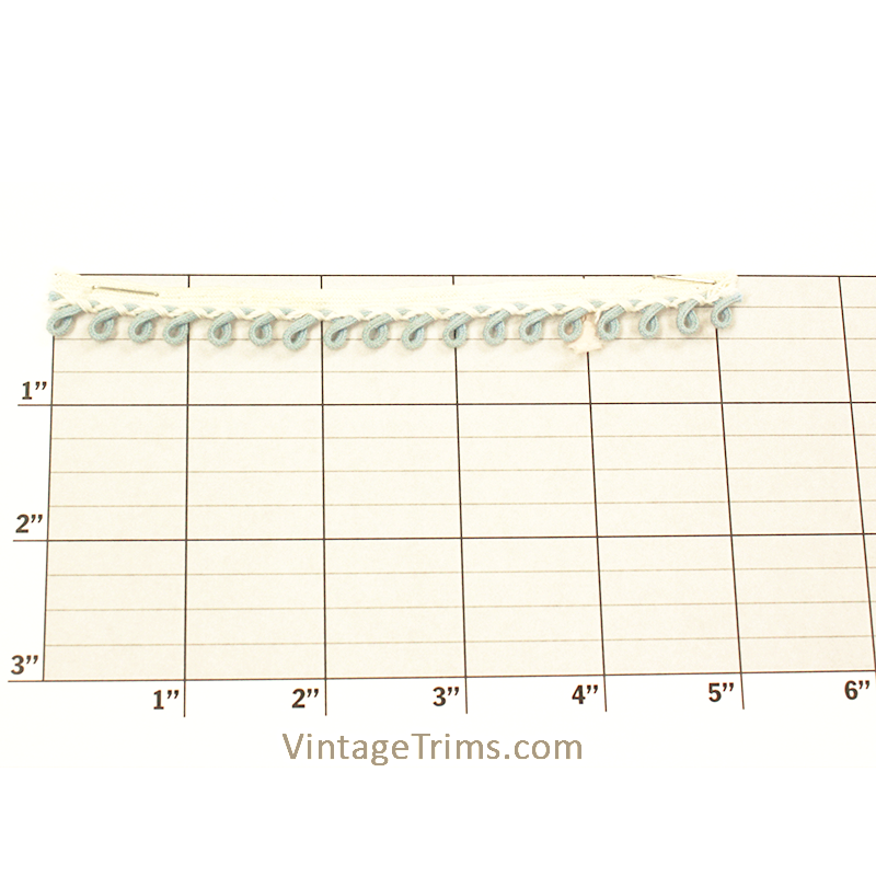 Checker Edge Loop Fringe 7/16"