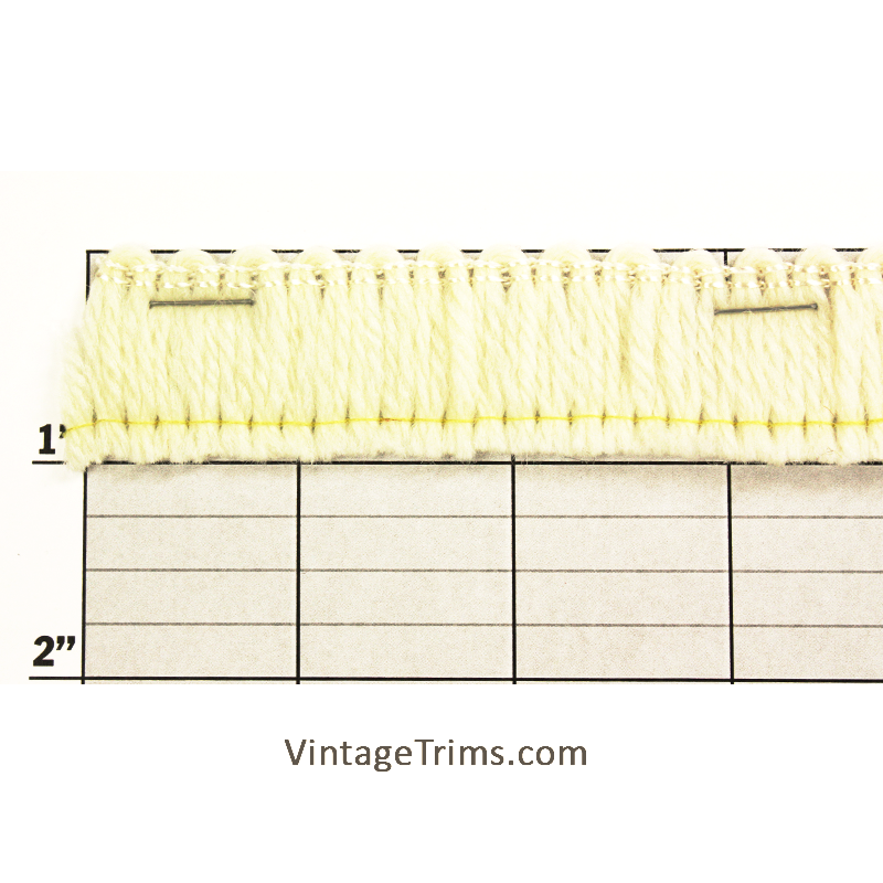 Brush Fringe 1" Off-White