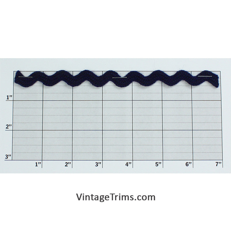 Nylon Ric Rac 1/2" (144 Yard Roll) 3 Colors
