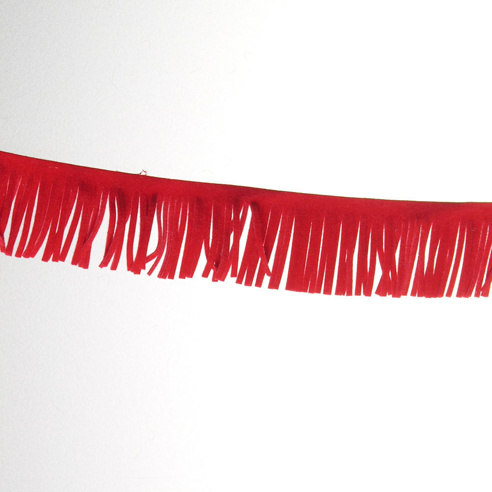 1" Fringe- Feather Fabric Trim