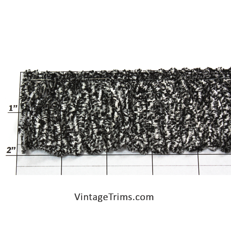 Jungle Jungle Rayon Chenille Loop Style Fringe 2" (Per Yard) 4 Colors