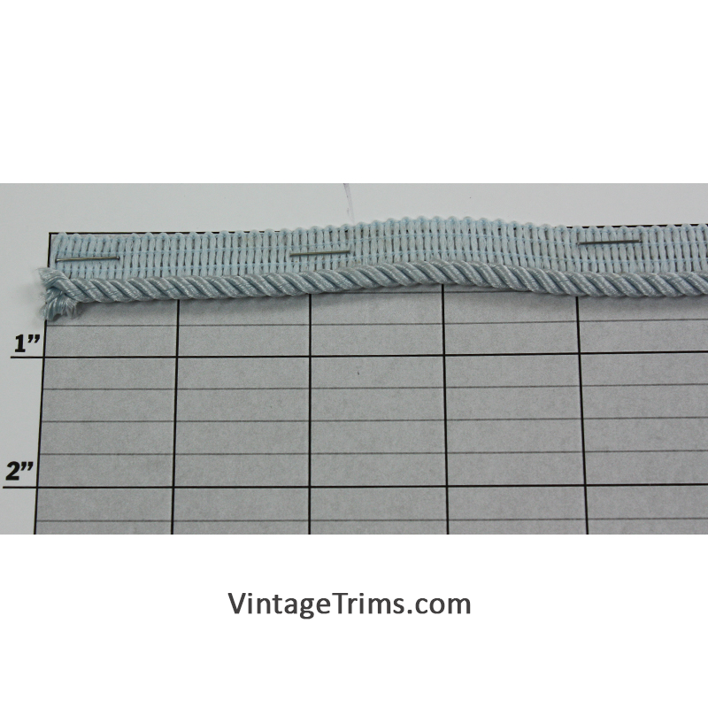 Pale Blue Lip Cord 3/16"