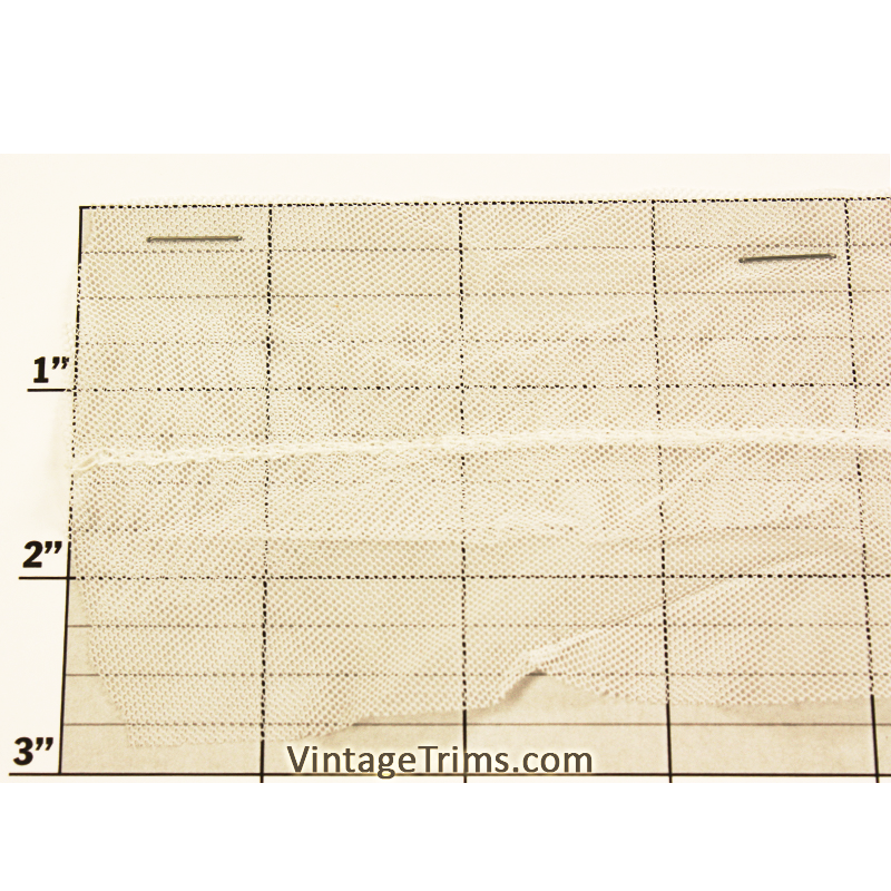 Tulle Netting 2-7/8" (119 Yard Roll) White