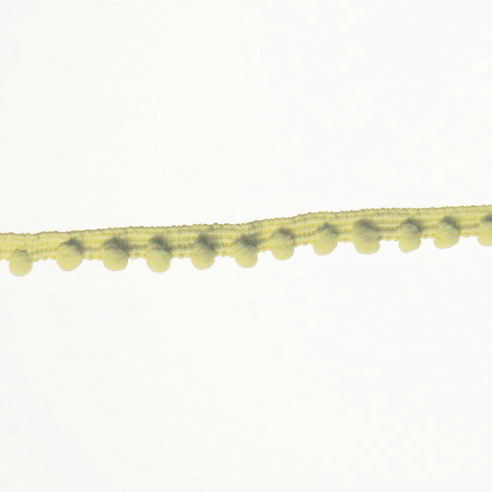 Elastic Ball Fringe 3/8"  Lemon Lime