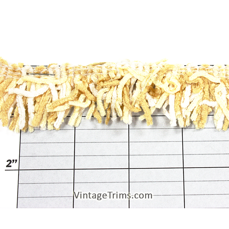 Versaille Multicolor Rayon Chenille Fringe 1-1/4" (Per Yard) 27 Colors