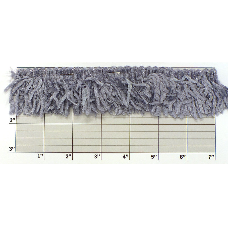 Versaille Solid Color Rayon Chenille Fringe 1-3/4" (Per Yard) 24 Colors