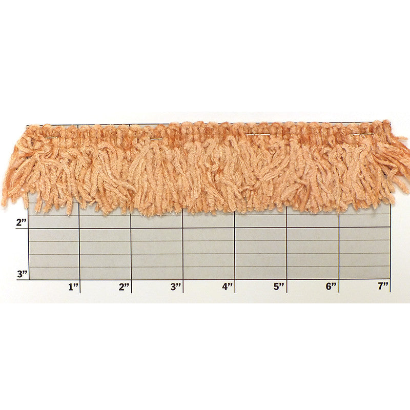 Versaille Solid Color Rayon Chenille Fringe 1-3/4" (Per Yard) 24 Colors