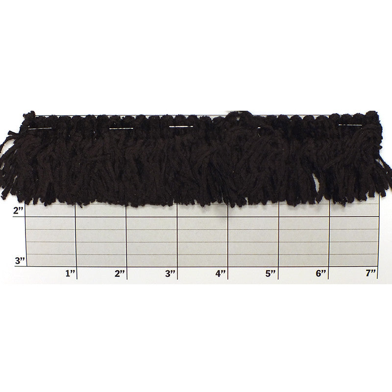 Versaille Solid Color Rayon Chenille Fringe 1-3/4" (Per Yard) 24 Colors