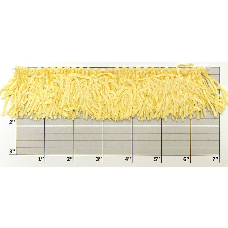 Versaille Solid Color Rayon Chenille Fringe 1-3/4" (Per Yard) 24 Colors