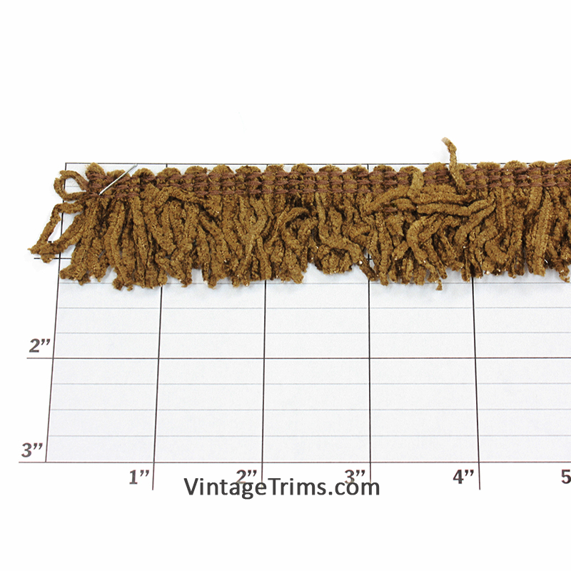 Versaille Solid Color Rayon Chenille Fringe 1-1/4" - 29 Colors