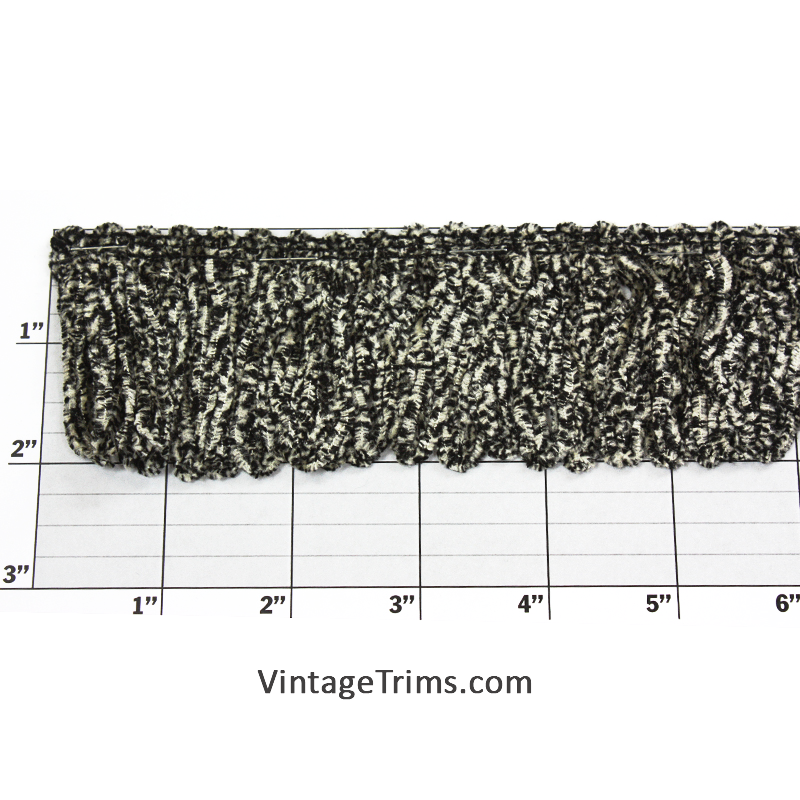 Jungle Jungle Rayon Chenille Loop Style Fringe 2" (Per Yard) 4 Colors