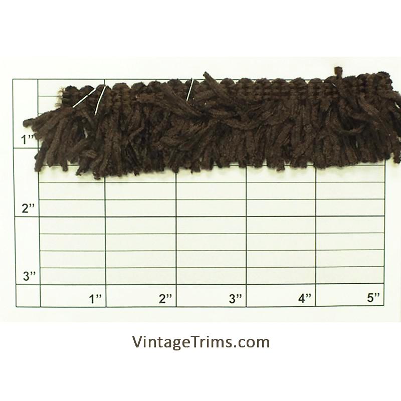 Versaille Solid Color Rayon Chenille Fringe 1-1/4" - 29 Colors