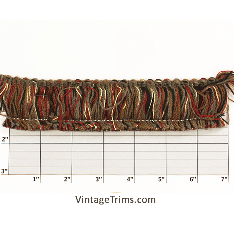 Brush Fringe 1-1/2" 7 Colorways