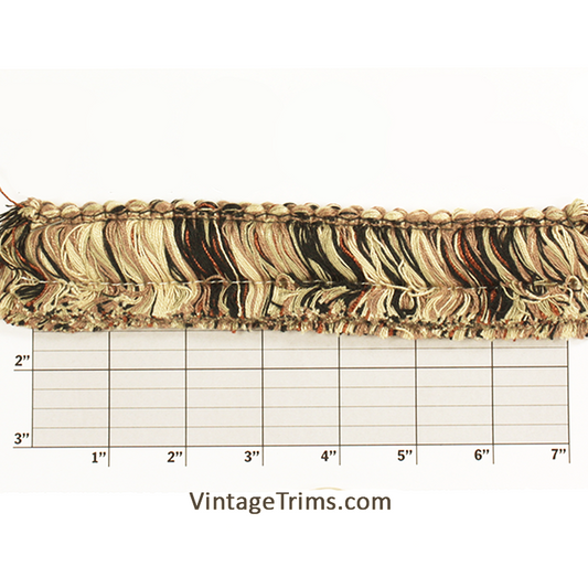 Double Brush Fringe 1-1/2" - 6 Colorways