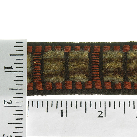 Fuzzy Squares Braid 1-5/8"