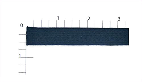 Dark Navy Flat Bias Fabric Trim