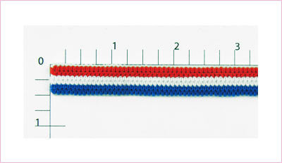 Patriotic Elastic Fabric Trim (1 Roll)