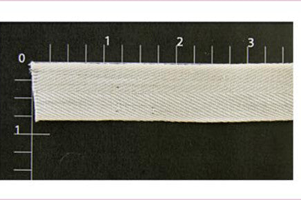 Ivory Flat Bias Fabric Trim