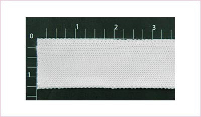 White Elastic Fabric Trim, 100 Yards (1 Roll)