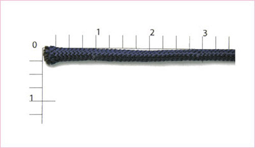 Navy Cord Fabric Trim