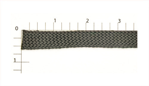 Charcoal Rayon Braid Fabric Trim