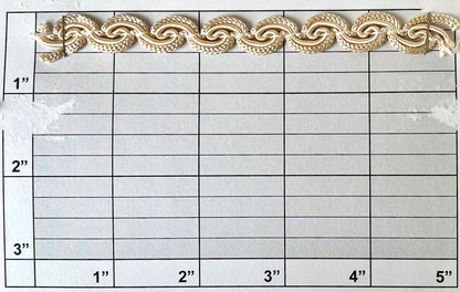 Scalloped Gimp Braid 7/16" 9 Colors